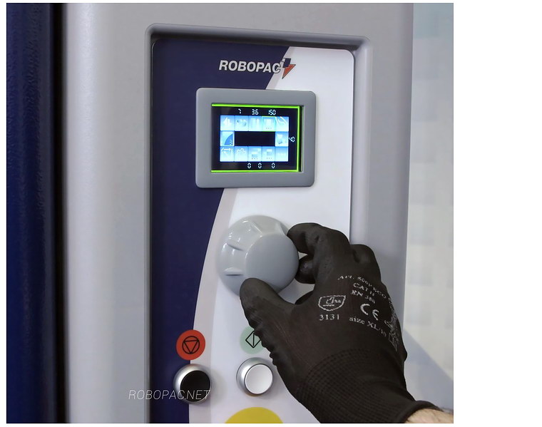 叉车型缠绕机控制面板