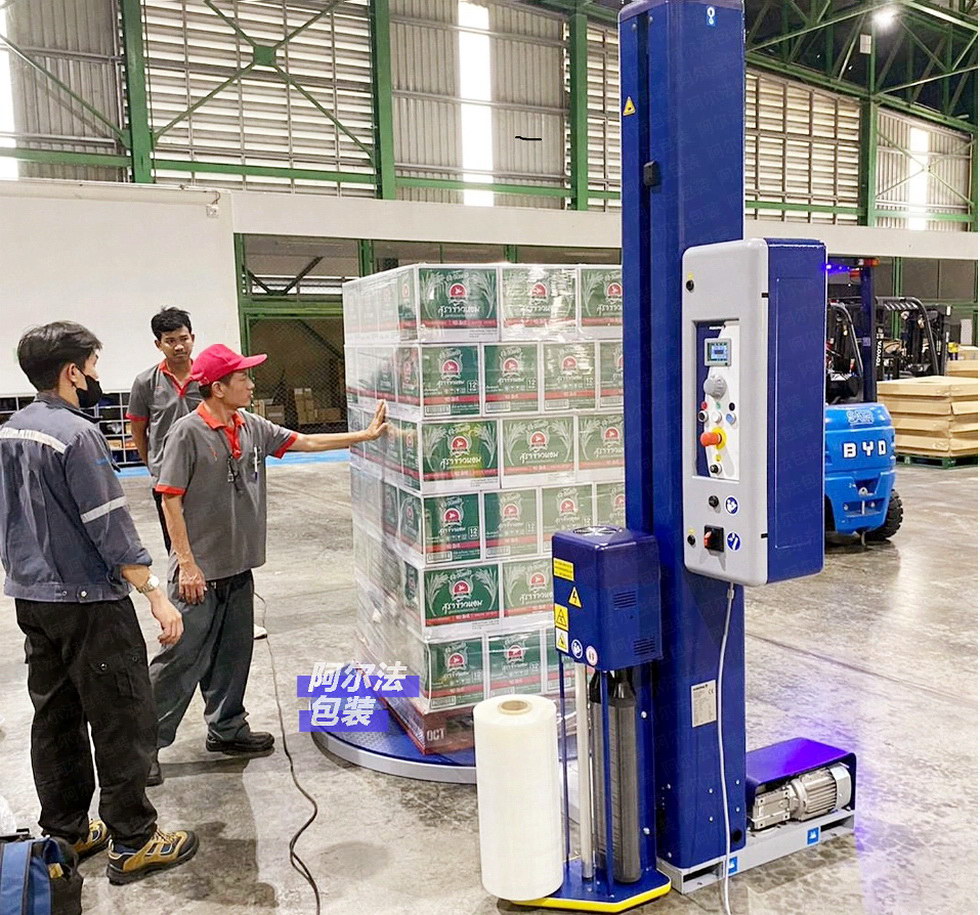 拉伸膜包装机应用实例