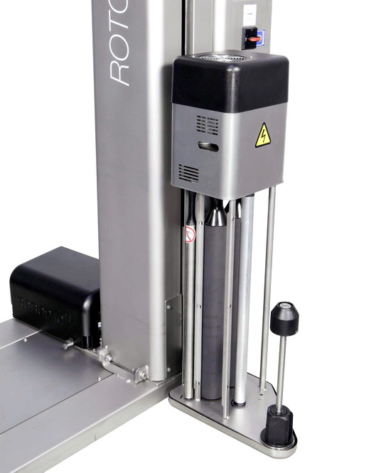 缠绕机预拉伸机构不锈钢定制款