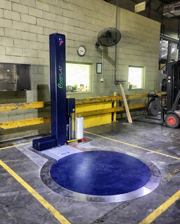 安装好的缠绕机