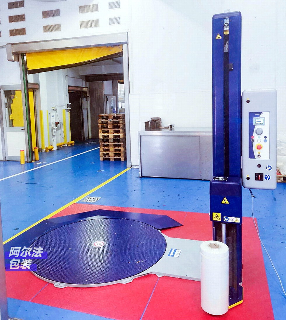 广州缠绕机薄底盘款案例