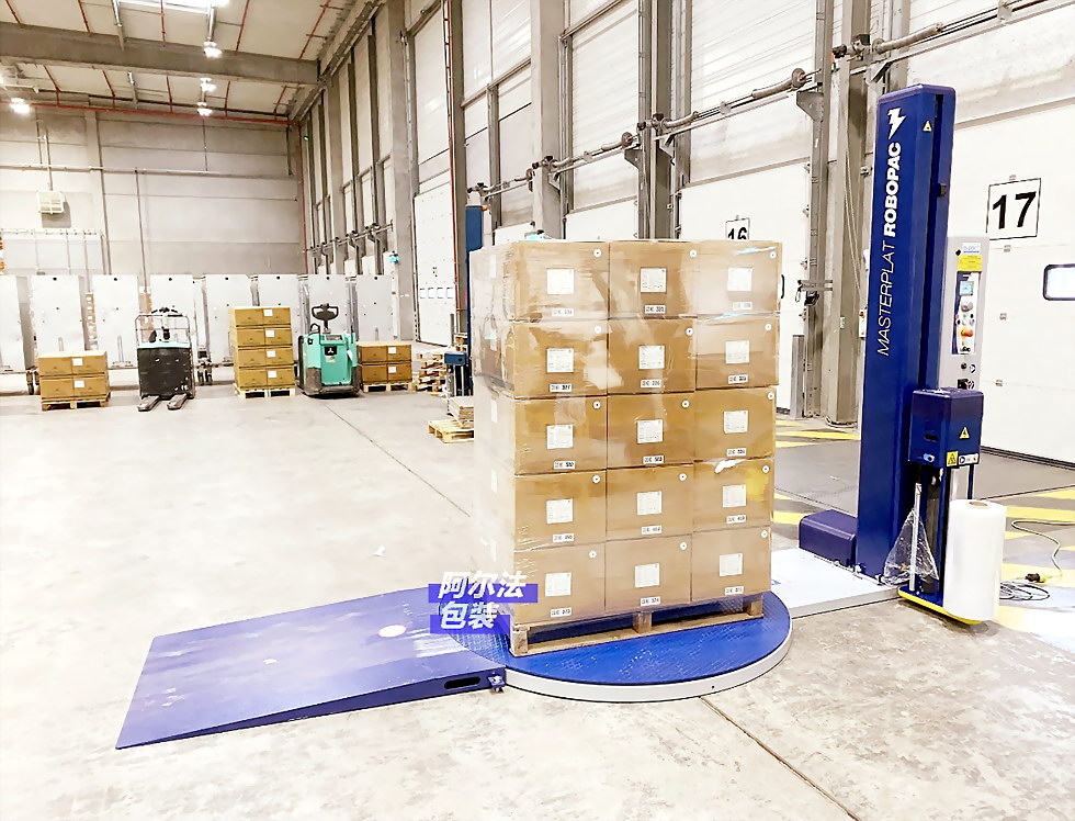 广州缠绕膜机应用实例